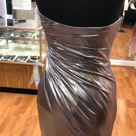 ⭐️SOLD⭐️ Silver-purple prom dress - Picture 5 of 8